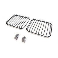 Protection de phares avant en acier inoxydable pour Mercedes Classe G W463 G63 (modèles 2000+), pièces extérieures pour caches de phares avant W463 G63