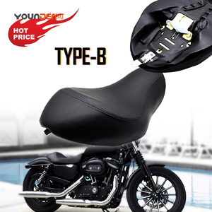 เบาะที่นั่งรถมอเตอร์ไซค์ดัดแปลง YD-SS-029ที่นั่งเดี่ยวเดินทางได้สบายสำหรับฮาร์เลย์ XL883 XL1200 2004 - 2022 - Product Image 3