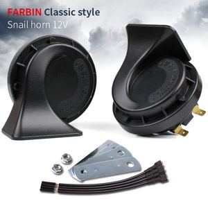 F-FARBIN voiture corne imperméable moto double tonalite air electrique escargot corne camion universel pour tout - Product Image 2