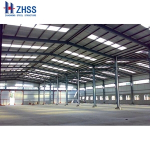 מבנה תעשייתי טרומי מפלדה במחיר נמוך, מחסן גדול, ערכות בנייה ממתכת למפעל ולסדנה - Product Image 2