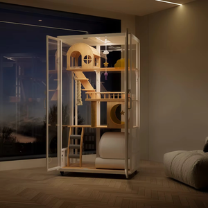 Casa para Gatos de Lujo Pequeña, Ensamblada, Lista para Entrega, Moderna, con Acolchado Cómodo, Artículos para Mascotas - Product Image 6