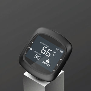 Thermomètre à viande à double sonde en acier inoxydable OEM Thermomètre numérique personnalisable à grand écran LCD rétroéclairé pour la cuisine en plein air - Product Image 2