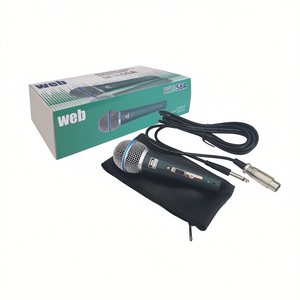 Micrófono Vocal Dinámico Supercardioide Beta58A con Cable y Estuche - Product Image 3