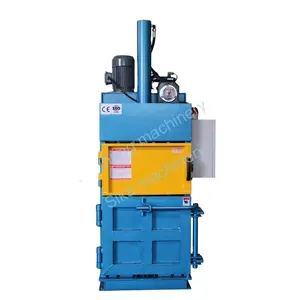 Waste Paper Cardboard Carton Small Baler Machine Plastic film compactor machine