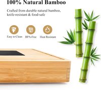 Extra groot 33,7x15,7 inch draagbaar charcuterieplank cadeauset 100% bamboe kaasplank met roestvrijstalen mes