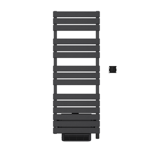 OEM usine 1200mm NF porte-serviettes chauffant échelle sèche-serviettes électrique radiateur en aluminium avec souffleur - Product Image 2