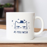 Tasse en céramique décontractée et cool pour chat, café de bureau, tasse à boire japonaise, gobelet mat à jambe droite, vente en gros de lait à la maison