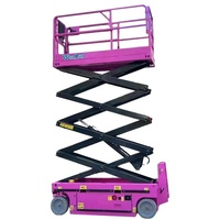 Plateforme élévatrice mobile hydraulique de type ciseaux autopropulsée Anna Electric de 6 m pour travaux en hauteur