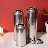 Boîtes industrielles rondes en fer blanc laqué de 50 à 1000 ml, personnalisables en couleur, marque MIJIA (OEM/ODM) pour le stockage d'huiles et de produits chimiques