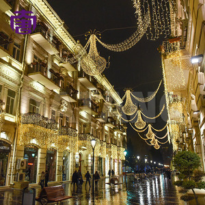 Lumières de festival d'Halloween Bright Cross Street IP65 pour les itinéraires d'événements en plein air - Product Image 3