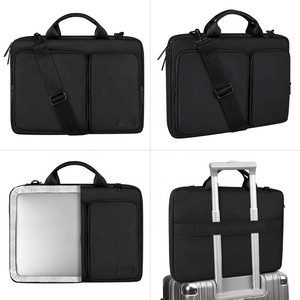Maletín <span class=keywords><strong>para</strong></span> portátil de 15,6 pulgadas de gran capacidad al por mayor, portátil, duradero, bandolera, funda <span class=keywords><strong>para</strong></span> portátil, funda <span class=keywords><strong>para</strong></span> portátil de viaje y negocios - Product Image 4