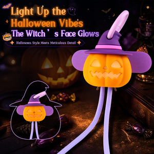Cable de Carga Rápida de 60W con Correa Oculta para Muñeca, Diseño de Calabaza y Murciélago, Universal para Laptop y Teléfono, USB C a USB C - Product Image 5