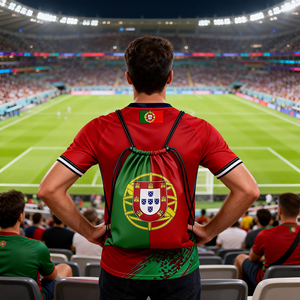 Sac fourre-tout à cordon Gahumi 2026 pour événements, en calicot imperméable de qualité supérieure, réutilisable, à bas prix - Product Image 1