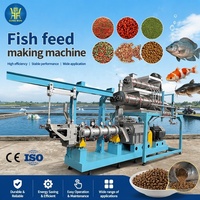 Ligne de production d'extrudeuse de nourriture pour poissons de prix de machine de granule d'alimentation de poissons pour l'alimentation de poissons faisant la machine