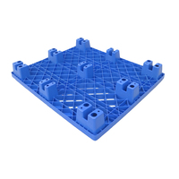 Palette en plastique HDPE Euro pour entrepôt, robuste, écologique, recyclée, sur mesure, 1200*1000*140mm, pour la vente en gros