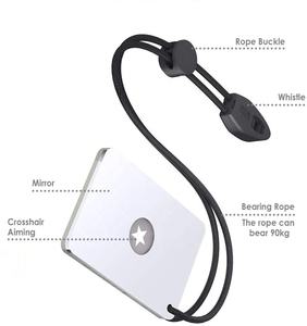 Sos salvataggio di emergenza di sopravvivenza specchio riflettente di sopravvivenza tecnologie di segnale luminoso specchio con fischio <span class=keywords><strong>kit</strong></span> di <span class=keywords><strong>pronto</strong></span> <span class=keywords><strong>soccorso</strong></span> - Product Image 2