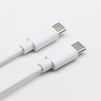 Kabel USB Tipe C ke USB Tipe C, pengisian daya Cepat PD 1M 3 kaki 60W 3A PD untuk iPad, ponsel dan komputer Tablet