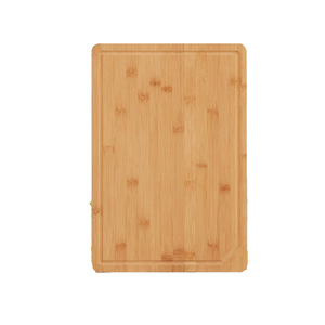 Tabla de cortar de bambú de 45,7x30,5 cm, tabla de cortar rectangular para cocina, para verduras y alimentos cocinados - Product Image 1
