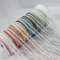 Cinta de Organza de 2.5cm al por Mayor para Manualidades, Lazos para el Cabello, Cajas de Regalo y Envoltura