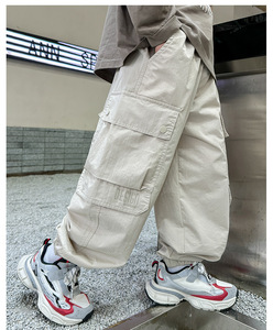 <span class=keywords><strong>Pantaloni</strong></span> Casual per Bambini OEM ODM Personalizzati, Nuovi <span class=keywords><strong>Pantaloni</strong></span> <span class=keywords><strong>Cargo</strong></span> Tinta Unita per Ragazzi, <span class=keywords><strong>Pantaloni</strong></span> Sportivi di Tendenza per Bambini - Product Image 4