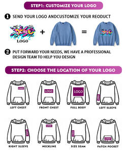 Vente en gros de sweatshirts à capuche et sweatshirts à blocs de couleurs Hip Hop pour hommes avec broderie et logo personnalisé col rabattu pour la saison d'automne - Product Image 6