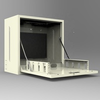 Braket Panel Patch dudukan dinding 2U, 19 "braket dudukan vertikal/Horizontal untuk AV/IT/peralatan komputer