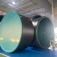 Aufblasbarer PVC-Pool für Draußen mit Drop-Stitch-Technologie, 4m Durchmesser, Rund, Großformatig, Tragbarer Familien- und Kinder-Schwimmpool mit Bodenplane