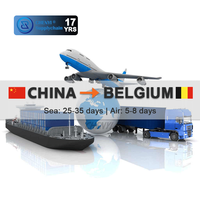 Service logistique porte à porte plus rapide LCL Camionnage/Transitaire express Mer Air Agent de livraison DDP de Chine vers la Belgique