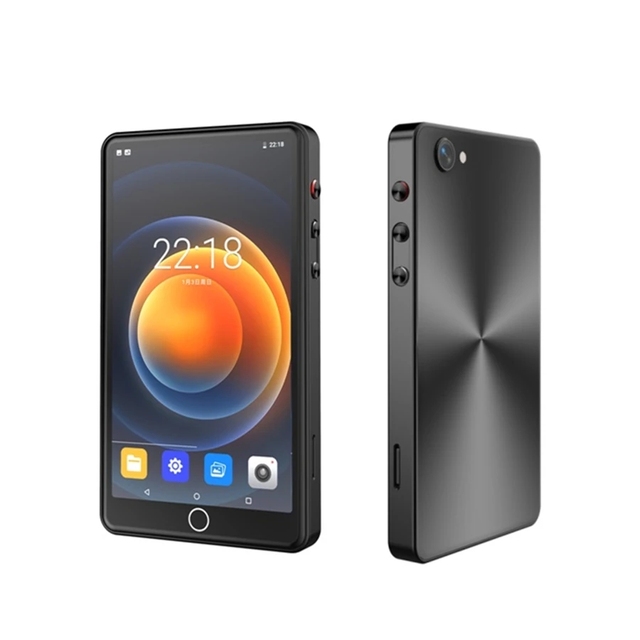 Newest MP4 Player With Camera BT Wifi Android8.1 5inch Touch Screen Hifi Music Recorder Video MP3 Player TF Card