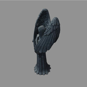 Angelo scuro statua per l'europa e gli stati uniti in resina artigianato per la casa ornamento Desktop bellissimo angelo scultura - Product Image 3
