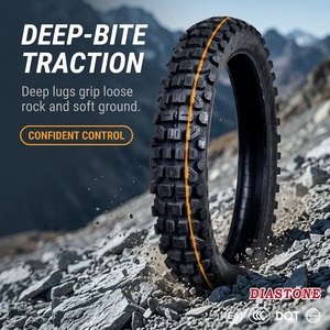 Pneu de moto 4.10-18 à tractions profondes, sans chambre à air, résistant à l'huile et à la chaleur, homologué DOT ECE pour utilisation en <span class=keywords><strong>rallye</strong></span> - Product Image 1