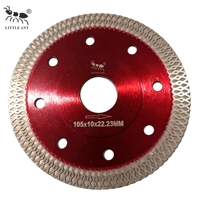 Disque de coupe LITTLE ANT 105 mm, lame de scie diamantée de qualité industrielle de 4 pouces pour la découpe de pierre artificielle et de carreaux de porcelaine