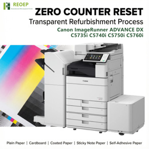 เครื่องพิมพ์เลเซอร์มือสองสำหรับงานพาณิชย์ REOEP สำหรับเครื่องถ่ายเอกสาร Imagerunner Advance Dx C5760i C5750i C5740i C5735i ปรับสภาพใหม่ - Product Image 1