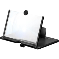 10 Inch Waterproof ABS Mobile Phone Screen Magnifier HD Video Amplifier Stand Bracket Folding Desk Holder