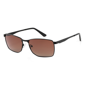 Gafas de Sol Rectangulares Unisex con Marco Metálico y Lentes Degradadas, 100% Protección UV para Adultos al Aire Libre - Product Image 5
