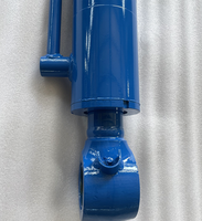 Cylindre hydraulique à double action robuste sur mesure du fabricant avec surface chromée dure pour excavatrice, garantie 1 an