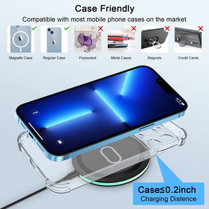<span class=keywords><strong>Cargador</strong></span> Inalámbrico de Carga Rápida <span class=keywords><strong>para</strong></span> <span class=keywords><strong>Samsung</strong></span> Galaxy S25 <span class=keywords><strong>Ultra</strong></span>/S24 FE/S23 <span class=keywords><strong>Ultra</strong></span>/<span class=keywords><strong>S22</strong></span>, Estación de Carga Inalámbrica de 15W, Alfombrilla de Carga - Product Image 6