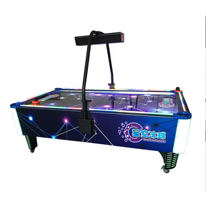 Commercial LED Air Hockey Arcade Indoor Amusement Air Hockey Machine Coin Operated Colorful <b>Light</b> Air Hockey - Product Image 4