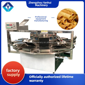 โรงงานผลิตเครื่องทำขนมกุยกะปิตไฟฟ้าแบบปรับขนาดและความหนาได้อัตโนมัติ เครื่องทำขนมไทยทองมวน เครื่องทำขนมครุมเค้ก - Product Image 6