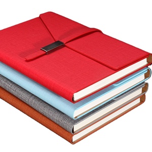 Commande en gros : Carnet A5 à couverture en cuir avec reliure cousue, pages vierges et lignées, 100 pages, pour la planification quotidienne, l'écriture et le dessin - Product Image 1