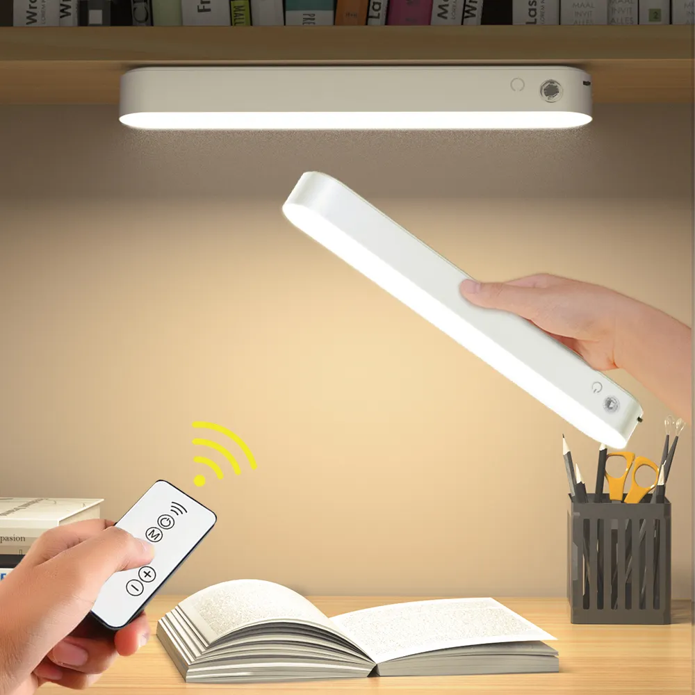 Closet Cabinet Light Led Wireless Battery Smart Body Motion Sensor Led for Kitchen Counter Clear Luminous Desk Lamp