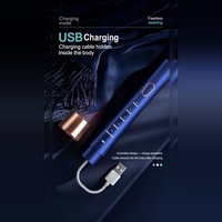 Brosse à dents ultrasonique rechargeable 31000 VPM, étanche IPX7, écran LCD, 5 modes, 45 jours d'autonomie, chargement USB, soins bucco-dentaires en voyage