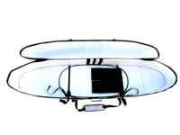 Échantillon Gratuit Housse de Planche de Surf en Nylon de Haute Qualité Modèle Jiayuan 0566 avec Logo OEM, Housse de Mât Avant/Arrière Imperméable et Anti-Déchirure