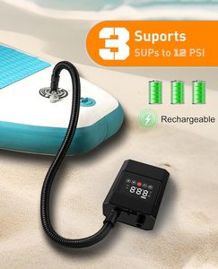 Bomba Eléctrica de 20 PSI para Tablas de Surf Inflables, Embarcaciones Inflables, Tablas de Paddle Surf, Kayaks - Product Image 5