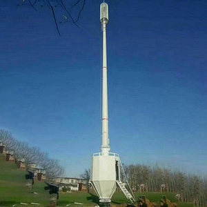 Tour de télécommunication solaire, lampadaire, tour de signalisation, acier laminé à chaud, hauteur de 15 m à 200 m, durée de vie supérieure à 50 ans - Product Image 3