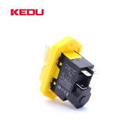 Interrupteur à bouton poussoir étanche KEDU KJD17B 230V 16A 4 broches 5 broches DPST marche/arrêt avec UL TUV CE