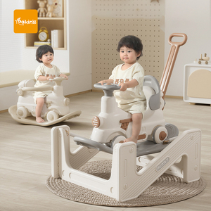 Vente chaude mignon enfants en plastique cheval printemps jouet enfants bébé cheval à bascule <span class=keywords><strong>pour</strong></span> intérieur écologique Vintage printemps cheval à bascule - Product Image 1