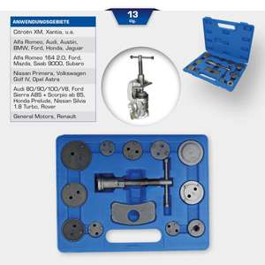 BRILLIANT TOOLS - BT701000 Kit trasero de pinza universal (13 piezas) -EAN 4042146781586 FRENOS Y RUEDAS - Product Image 2