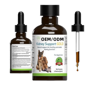 Gotas Líquidas de Apoyo Renal OEM/ODM para Mascotas - Favorecen la Micción Regular - Suplementos para la Salud Renal - Tratamiento para los Riñones - Product Image 1