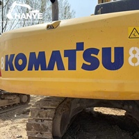 Excavatrice Komatsu PC500 d'occasion, d'origine japonaise, 50 tonnes, grande pelle sur chenilles pour projets miniers, carrières et construction - Vente chaude